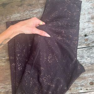 Brown Gold Shimmer Champion Leggings